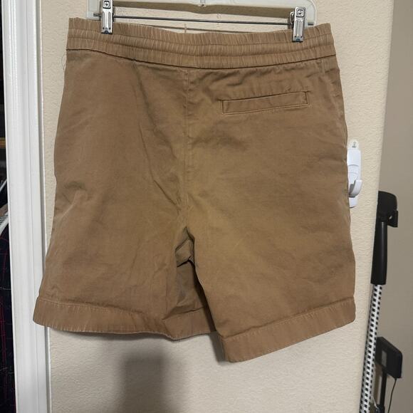 Acne Studios Shorts Mens US 34/S Tan Khaki Casual Pockets Drawstring elastic - Picture 2 of 4